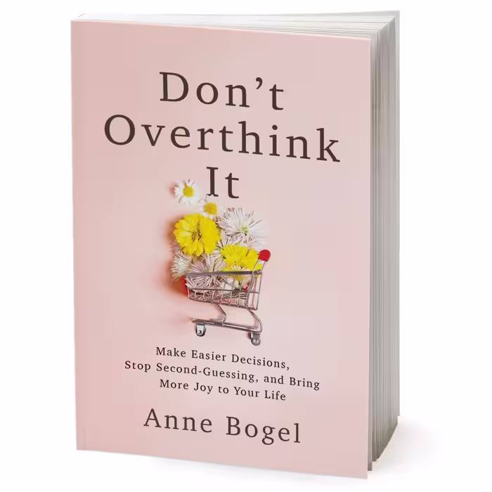 کتاب Don't Overthink It اثر Anne Bogel انتشارات Baker Publishing Group