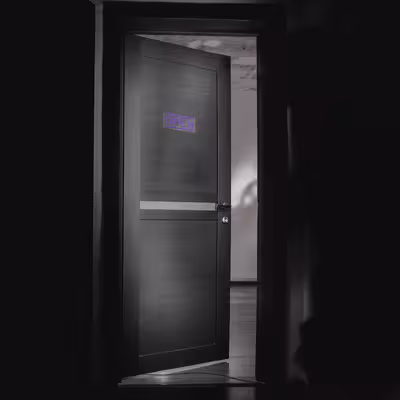 چراغ دیواری نئون دیزاین طرح Open_PR