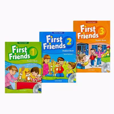 کتاب American English First Friends اثر Susan Iannuzzi انتشارات Oxford 3 جلدی