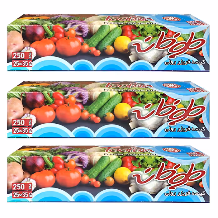 کیسه فریزر طوفان کد X-285 مجموعه 3 عددی