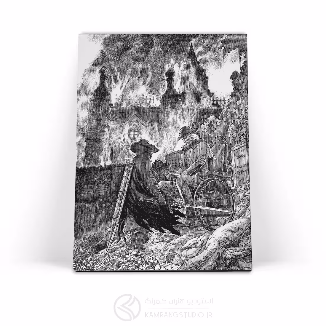 تابلو شاسی بلادبورن Bloodborne