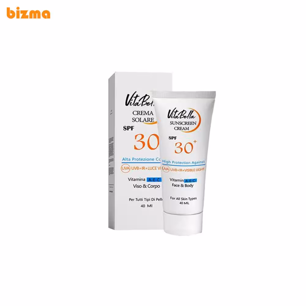کرم ضد آفتاب SPF30 ویتابلا حجم 40 میلی لیتر