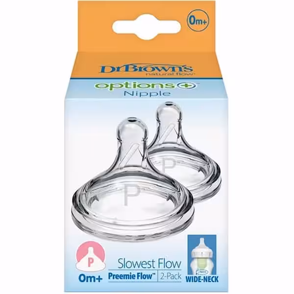 سرشیشه پهن دو عددی P دکتر براونز