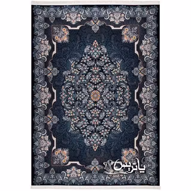 فرش  پاتریس  دوریس سرمه‌ای 700 شانه