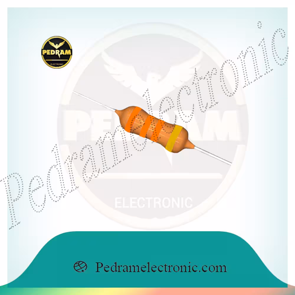 مقاومت 33 کیلو اهم 2 وات | RES 33K 2W