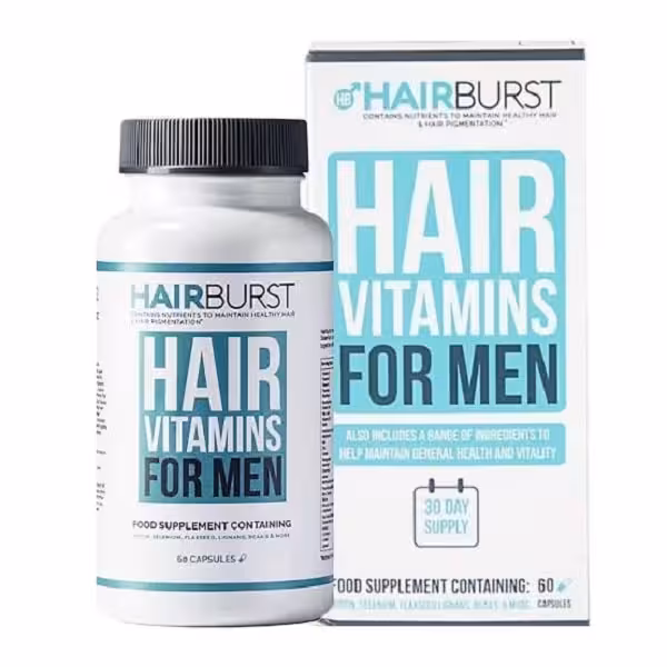 کپسول هیربرست مردانه اصل | HairBurst For Men 60 Capsules
