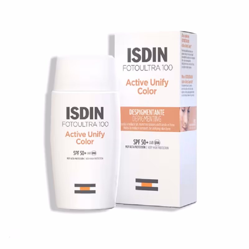 ضد آفتاب رنگی اکتیو یونیفای spf50 حجم 50 میل
