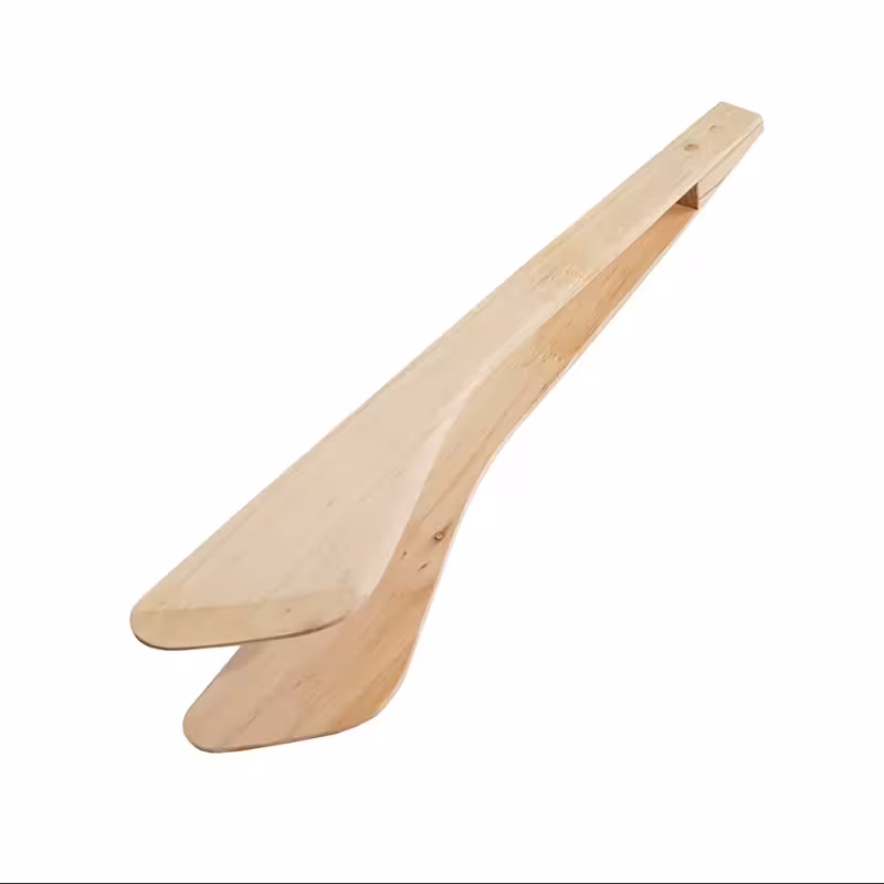 انبر سالاد خوری چوبی سپیدار | amazonchi