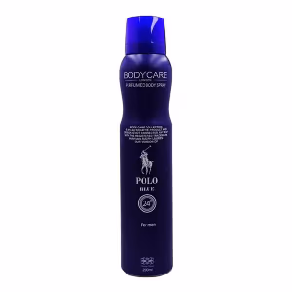 اسپری بدن بادی کر مردانه پولو آبی Polo Blue حجم 200 میل