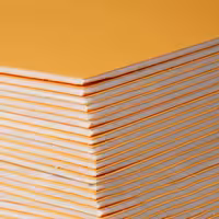 فوم برد3میل نارنجی کم رنگ70*50