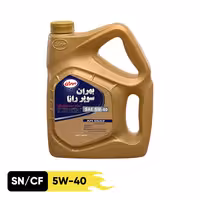 روغن موتور بهران مدل سوپر رانا 5w40 SN حجم 4 لیتر | کالا مکس