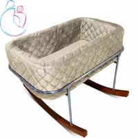 گهواره استیل آرتمن بیبی رنگ کرم مامزنینی