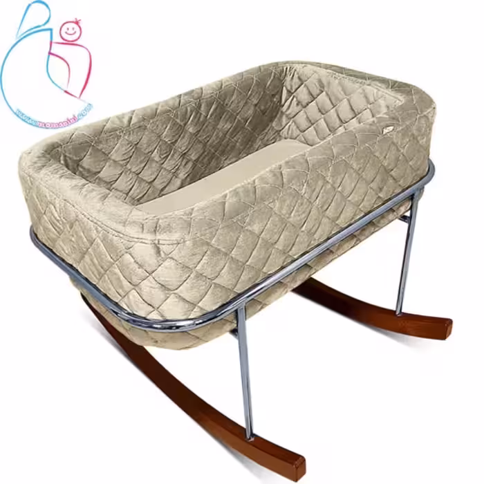 گهواره استیل آرتمن بیبی رنگ کرم مامزنینی