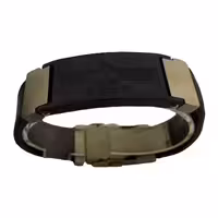 دستبند چرم مدل Faravahr رنگ مشکی