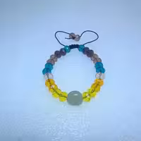 دستبند اونتورین سبز اقتصادی b680