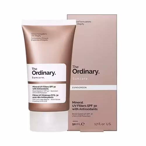 کرم ضد آفتاب مینرال حاوی آنتی اکسیدان SPF30 اوردینری 50ml