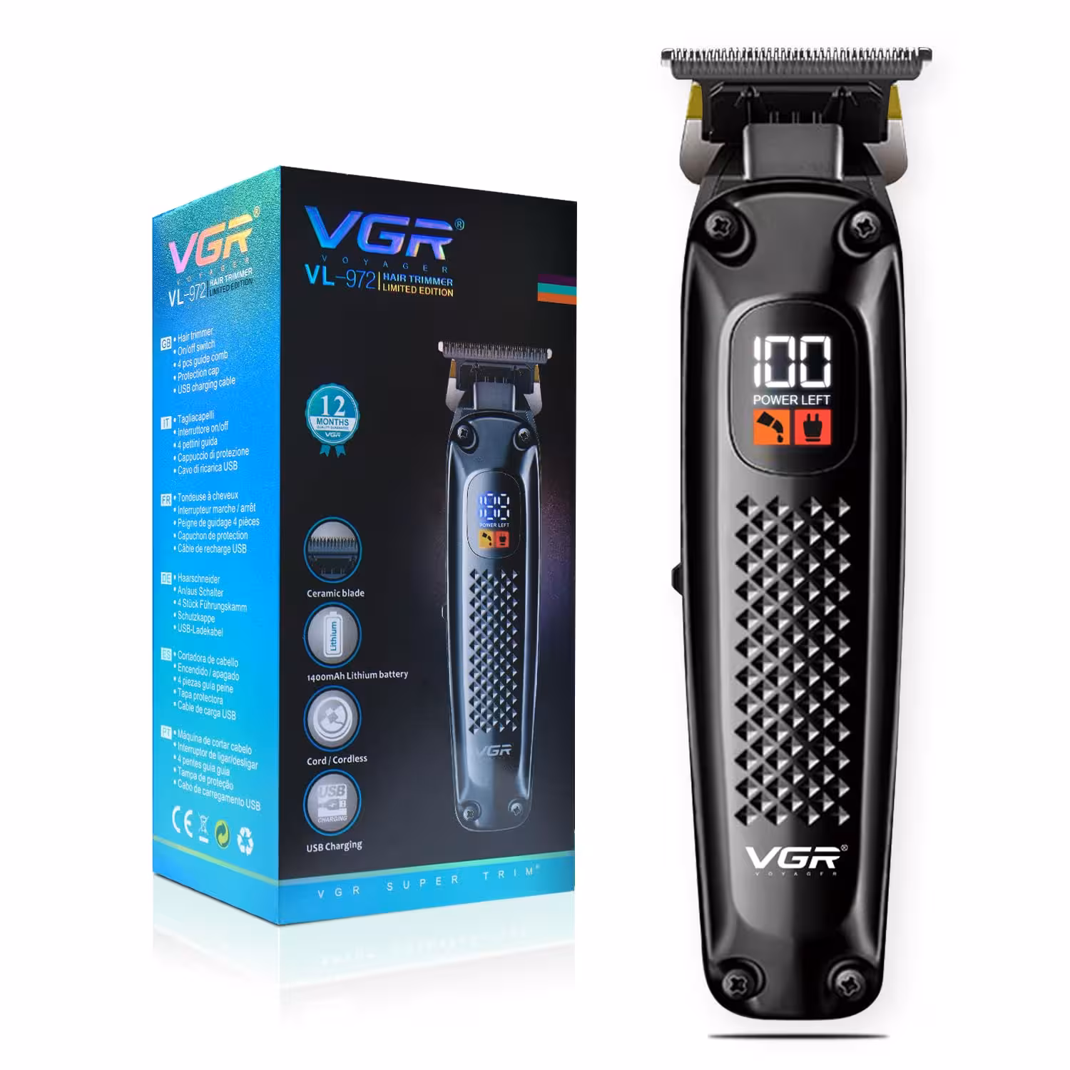 ماشین اصلاح وی جی آر V-972