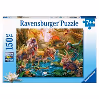 پازل 150 قطعه Ravensburger طرح حمله دایناسورها