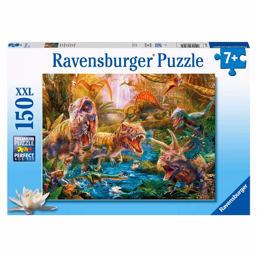 پازل 150 قطعه Ravensburger طرح حمله دایناسورها