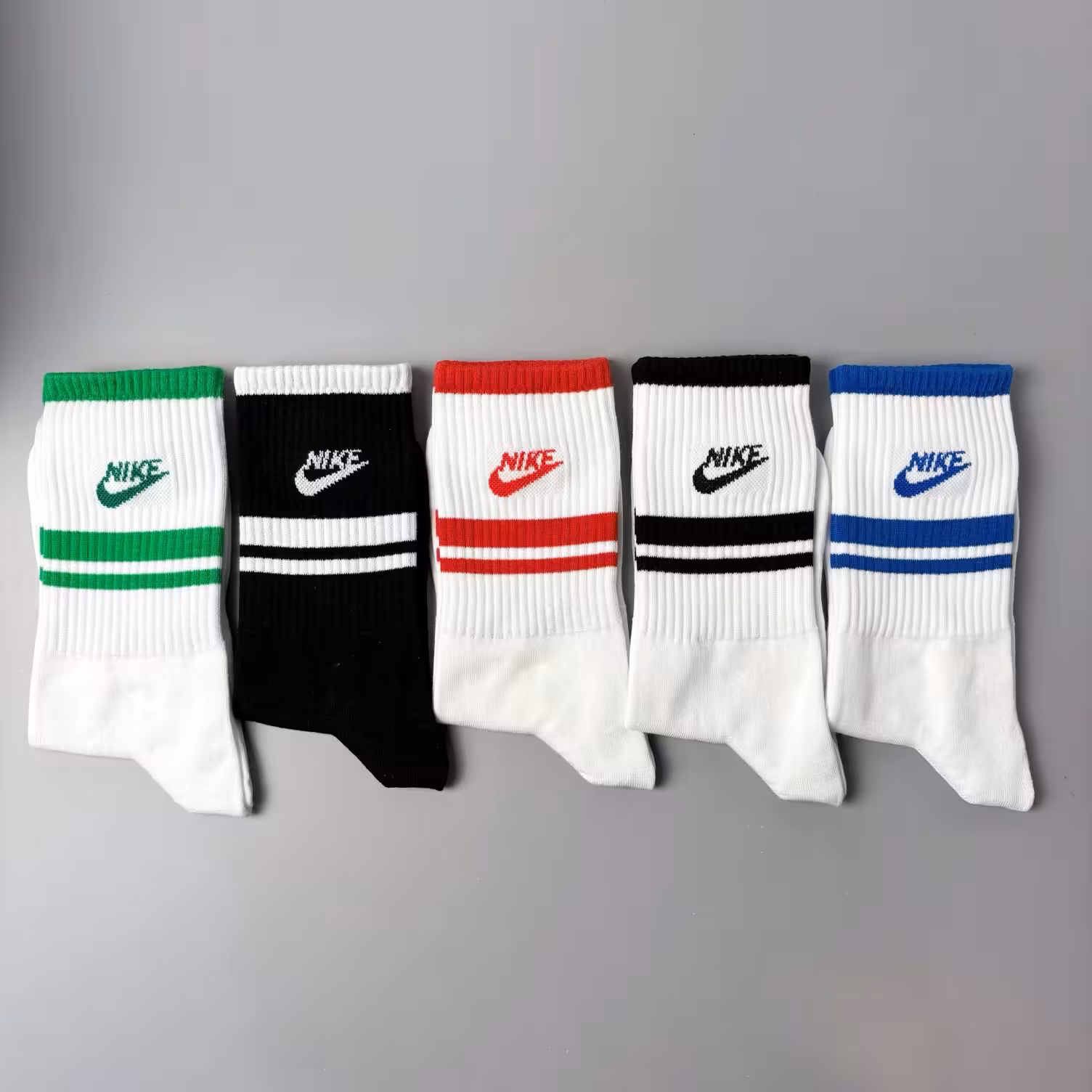 جوراب ساقدار دومینو نوشته دار سری نایکی