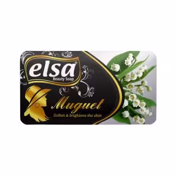 صابون السا elsa با رایحه گل موگه muguet بسته 6 عددی