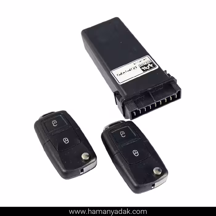 یونیت قفل مرکزی پژو 405 با ریموت برند پایافراز