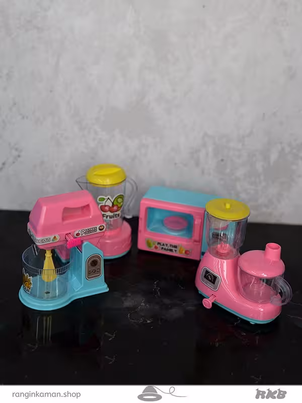 اسباب بازی ست 4 تکه دخترانه کد 6423 Set of 4 pieces for girls