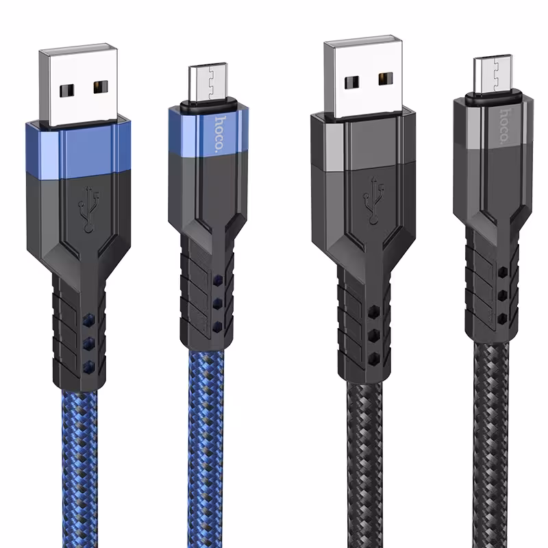 کابل شارژ USB-A به MICRO USB هوکو مدل U110 طول 1.2 متر