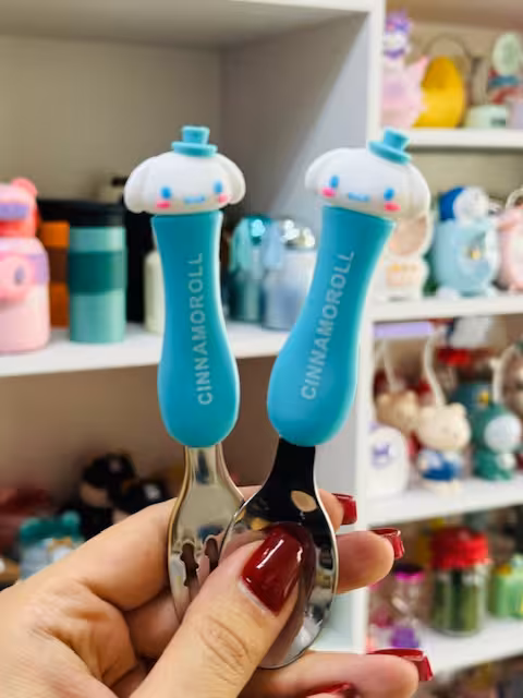 قاشق چنگال فانتزی کودک طرح سینامورل