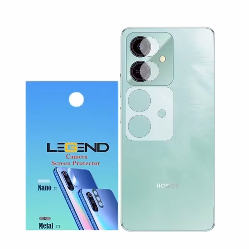 محافظ لنز دوربین لجند مدل نانو گلس مناسب برای موبایل آنر پلی 10 / Honor Play 10