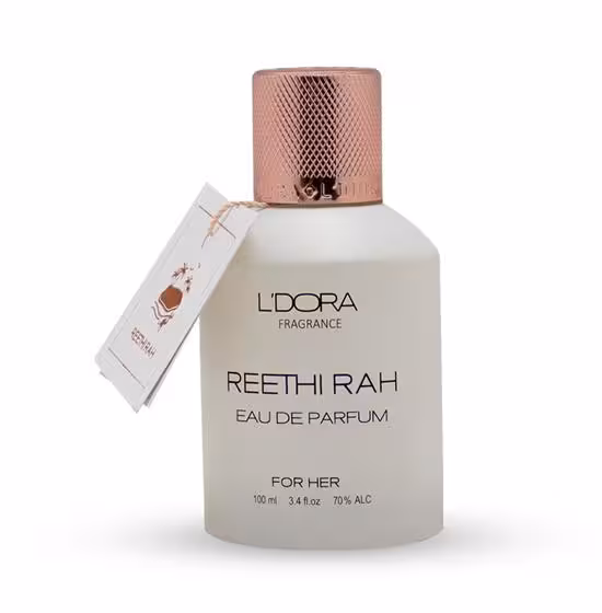 ادوپرفیوم زنانه مدل REETHI RAH لدورا فرگرنس 100 میلی‌لیتر