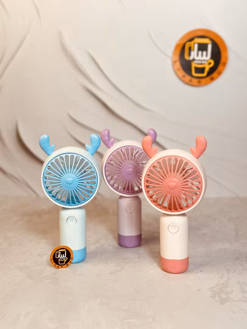 مینی فن شارژِی طرح گوزن کد 3629