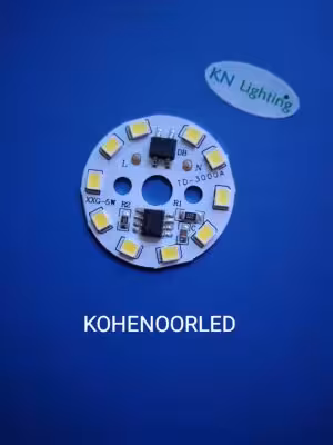 ماژول اس ام دی ال ای دی گرد 5 وات 220 ولت سفید DOB