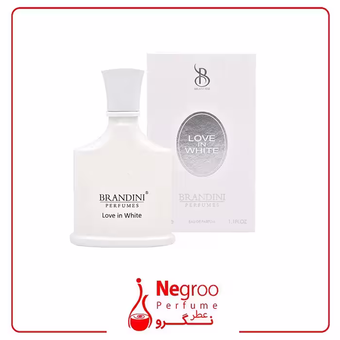 عطر جیبی زنانه برندینی مدل Love In White حجم 33 میلی لیتر