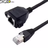 کابل شبکه رو پنلی 1 متری مینی تک