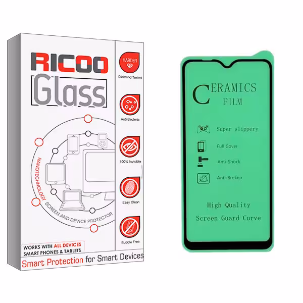 محافظ صفحه نمایش سرامیکی ریکوو مدل  HD مناسب برای گوشی موبایل سامسونگ Galaxy A31