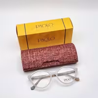 عینک طبی زنانه پائولو مدل MR1110 رنگ شیری