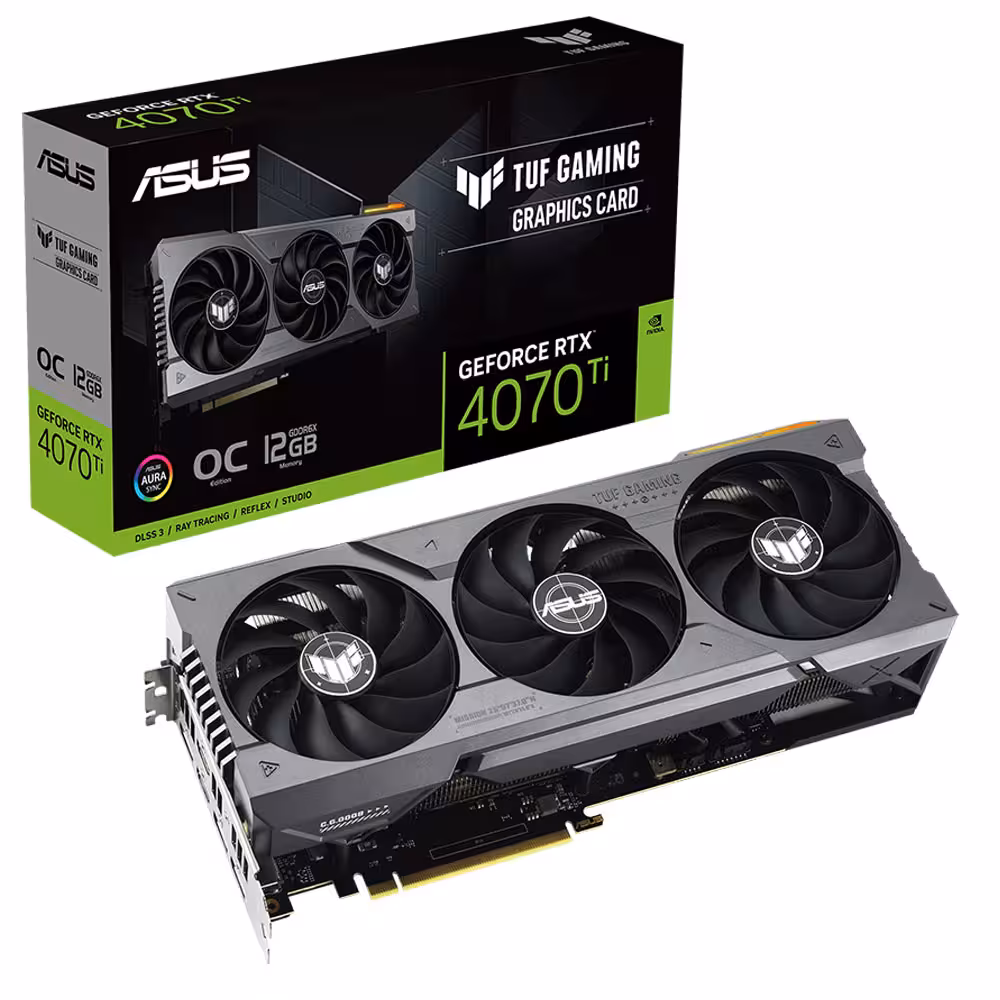 کارت گرافیک ایسوس ASUS TUF GAMING RTX 4070 Ti 12GB
