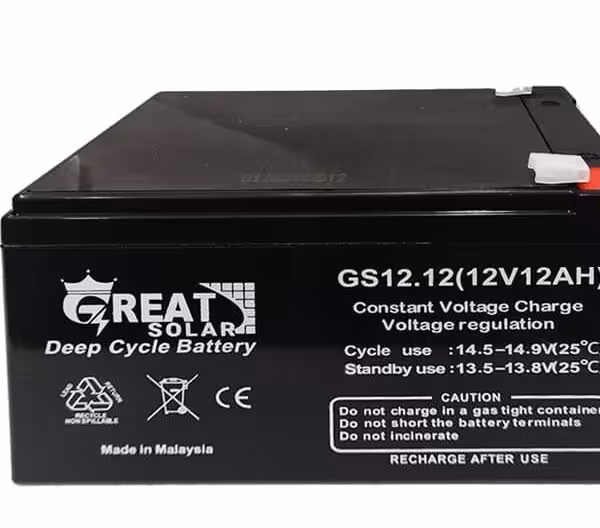 باتری 12 ولت 12 آمپر-GREAT