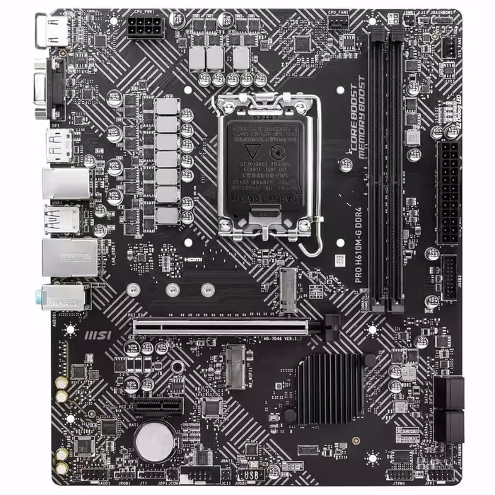 مادربرد ام اس آی مدل MSI PRO H610M-G DDR5