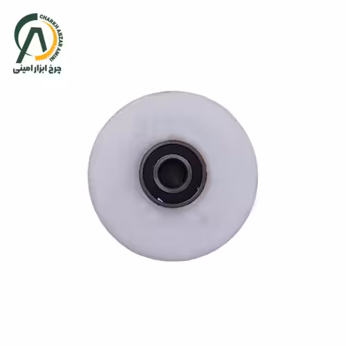 قرقره (بلبرینگ) زیر درب تفلون 3×8 با بلبرینگ استوک