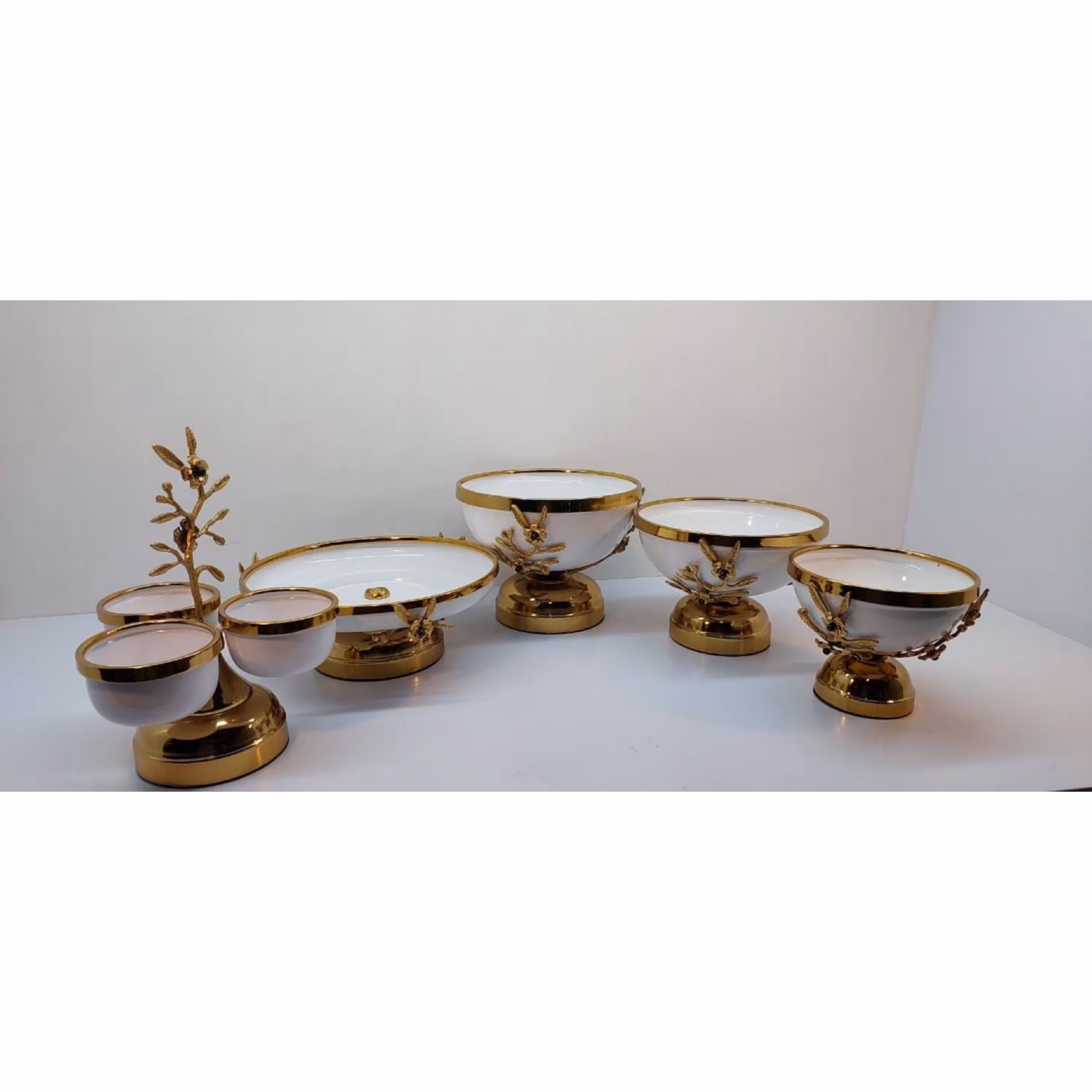 ست پذیرایی ترکیب برنج وفلز