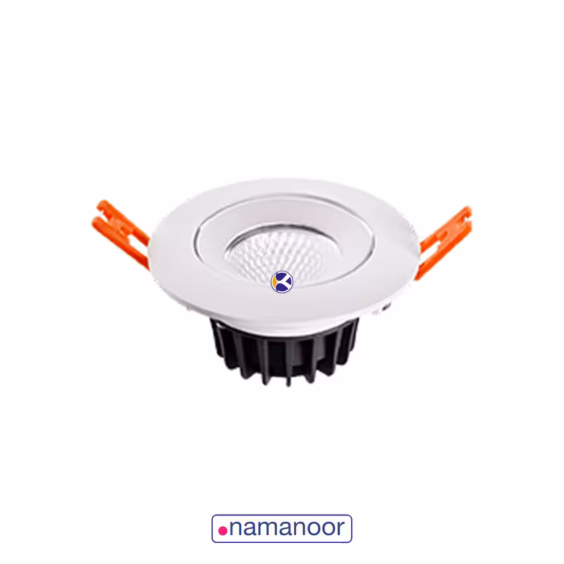سیلندری 7 وات سری 304 با سایز برش 75mm نمانور