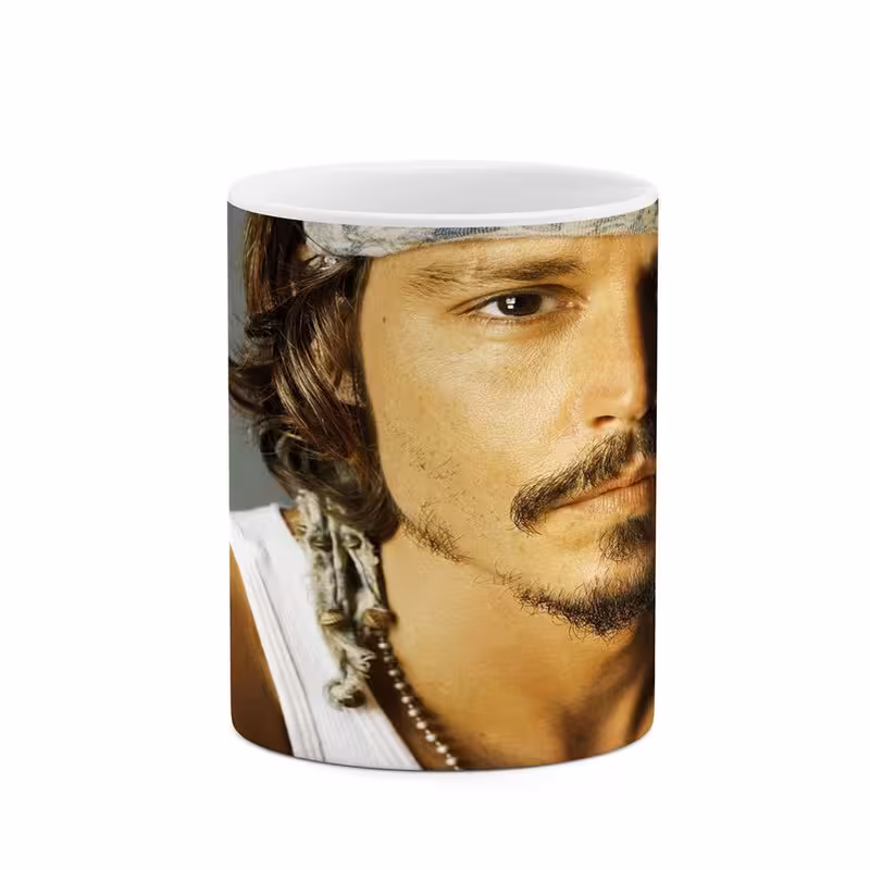 ماگ چیتوکالا طرح جانی دپ Johnny Depp مدل mgh26495