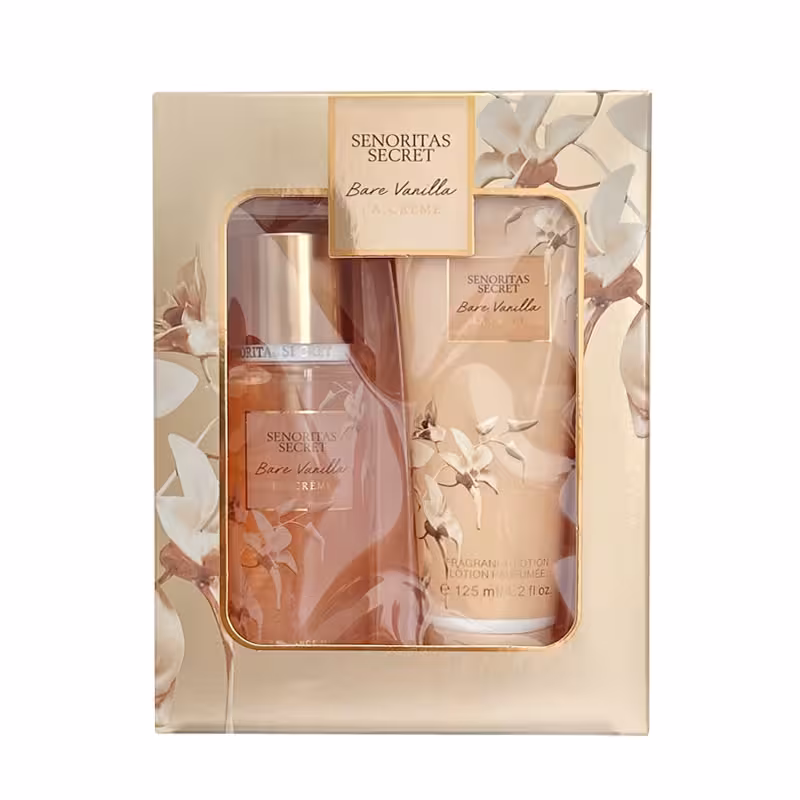 پک بادی اسپلش و لوسیون رایحه bare vanella ویکتوریا سکرت