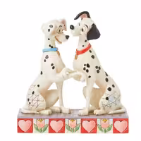 مجسمه دیزنی سگ خالدار Dalmations Pongo and Perdita
