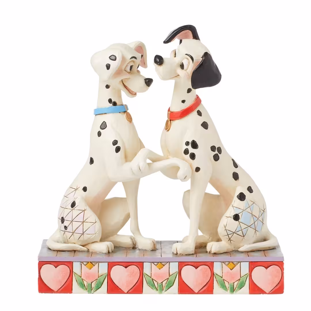 مجسمه دیزنی سگ خالدار Dalmations Pongo and Perdita