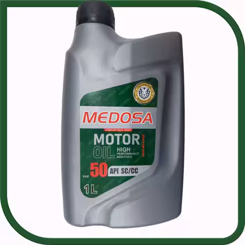 روغن موتور 50W CC/SC مدوسا یک لیتری پلاستیکی-فروشگاه اینترنتی کارنوئل CARnoel