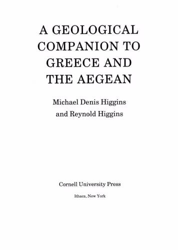 خرید و دانلود نسخه کامل کتاب A Geological Companion to Greece and the Aegean