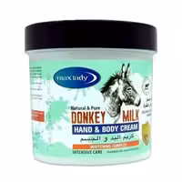 کرم سفید و روشن کننده پوست شیر الاغ Donkey milk مکس لیدی MAX LADY حجم 280 میلی لیتر